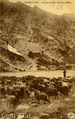 CORTE - Corse - Le Lac du Melo - 8 septembre 1913 (Copier) (Copier) copie