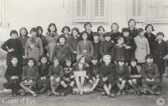 classe de 7ème et 8ème en février 1933 (Copier) copie