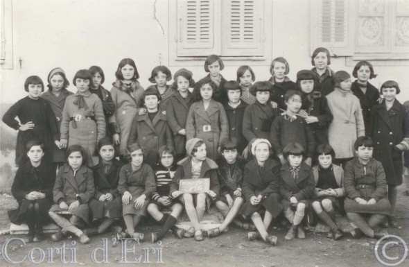 classe de 7ème et 8ème en février 1933